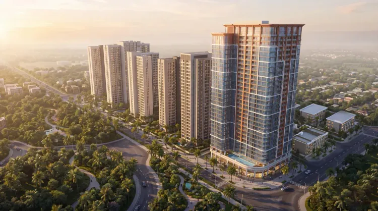 Vị trí Sun Saphia Residence Đà Nẵng: Lợi thế kết nối biển Mỹ Khê và trục du lịch ven biển